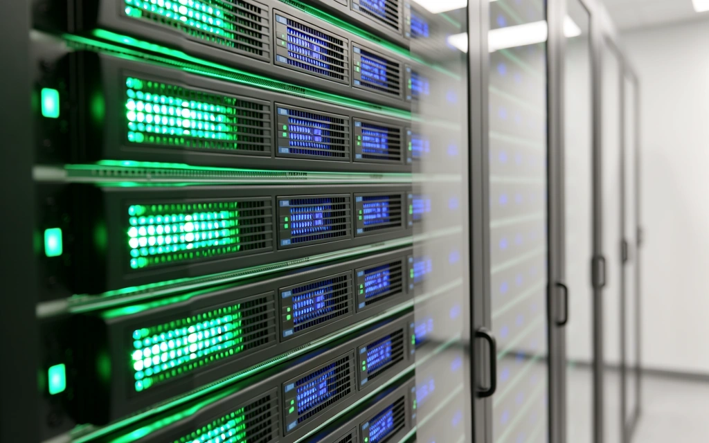 Server infrastructure in a secure lab environment